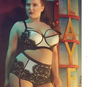Playful Promises Hedy Mint bra and panty set